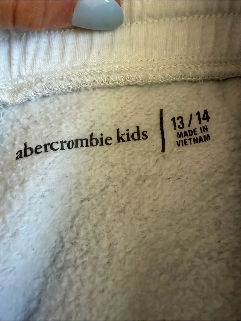 abercrombie kids Heather Gray Jogger Sweatpants